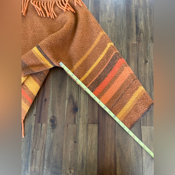 LAPP LANDER vintage 100% wool sweater made in Norway fringe - Picture 6 of 8